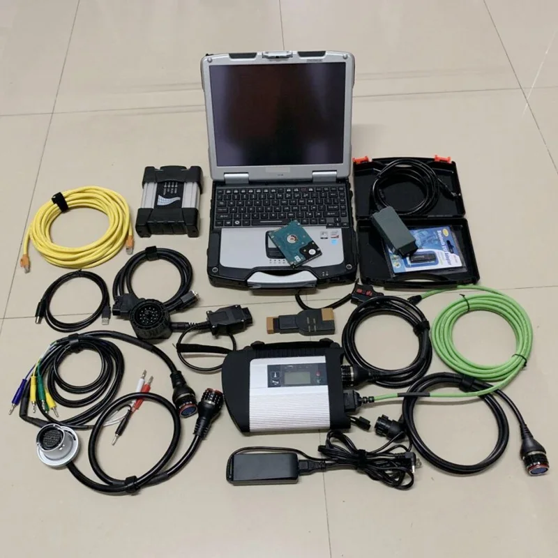 3в1 VAS 5054A полный чип Icom Next MB Star C4 SD 3 программное обеспечение 1 ТБ жесткий диск