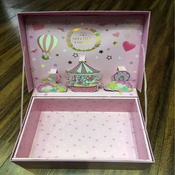 

3D Birthday Gift Box Valentine's Day Creative High-end Gift Box Wedding Anniversary Romantic Packing Box