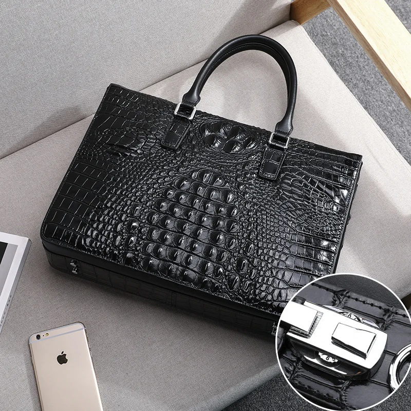 Man Genuine messenger bag luxury brand men Leather Business Affairs Male Package Briefcase Cowhide Single Shoulder Satchel