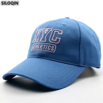 

SILOQIN Unisex Hat New Letter Embroidery Brands Baseball Cap For Men's Women's Adjustable Size Personality Snapback Tide Caps