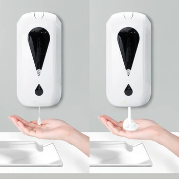

1200Ml Automatic Sensor Soap Dispenser with ligent Infrared Temperature Measurement,Wall-Mounted Machine