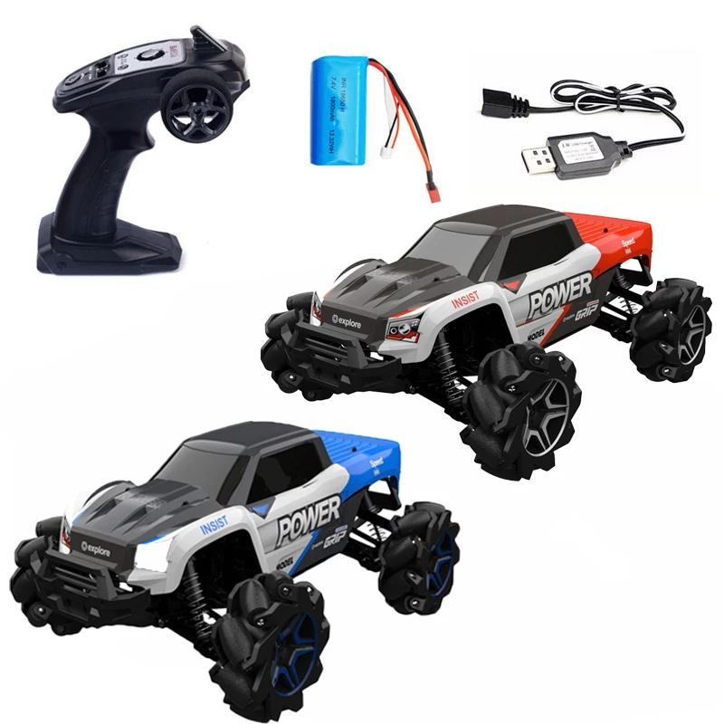 RBRC RB1277A 1/12 2,4 г 4WD 35 км/ч ру автомобиль электрический Дрифт автомобиль полный пропорциональный RTR модель игрушки для мальчиков Дети красный синий