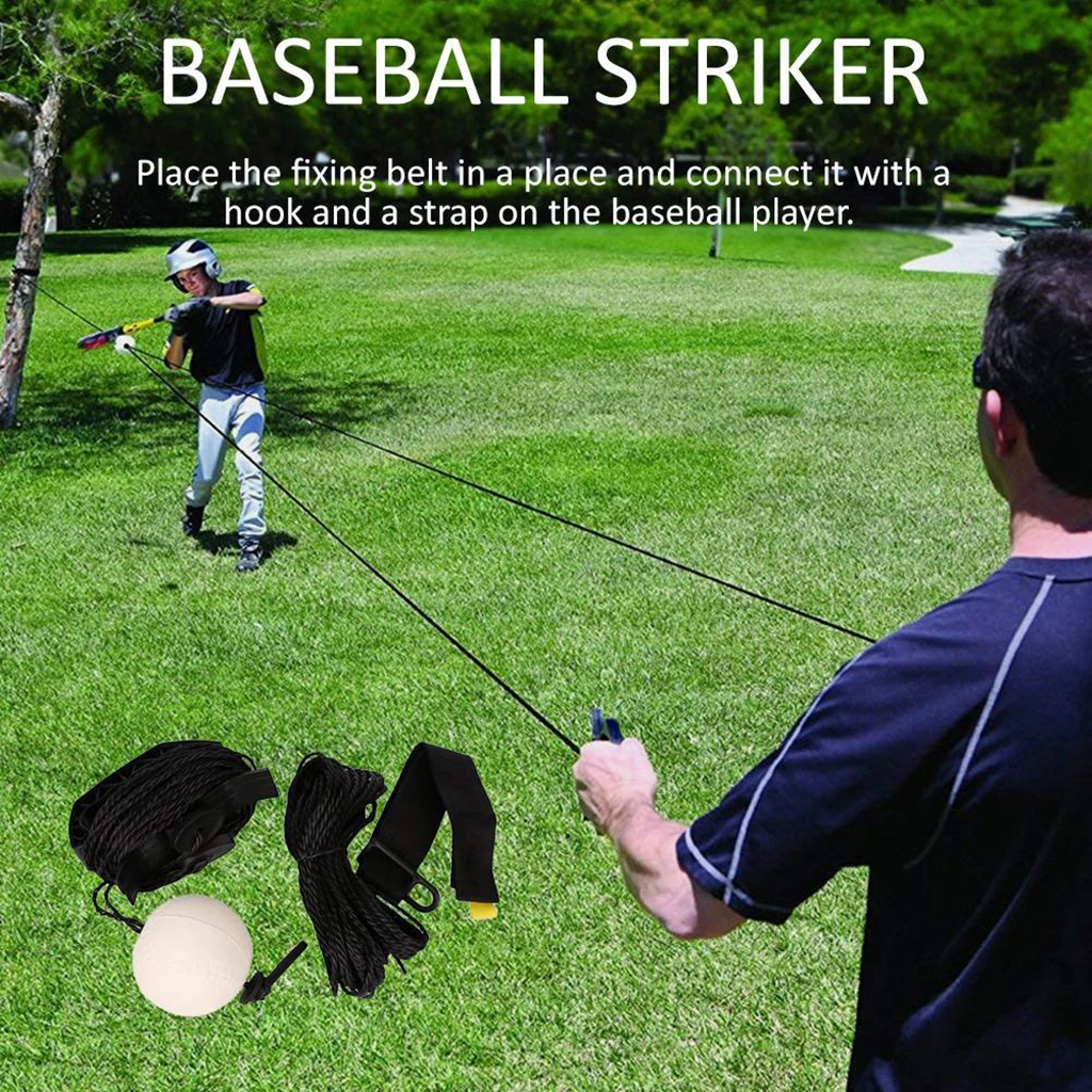 Pitch Baseball Batting Trainer Practicing Outdoor Sports Training Supplies Pitch Baseball Batting Trainer Practicing Outdoor Sports Training Supplies