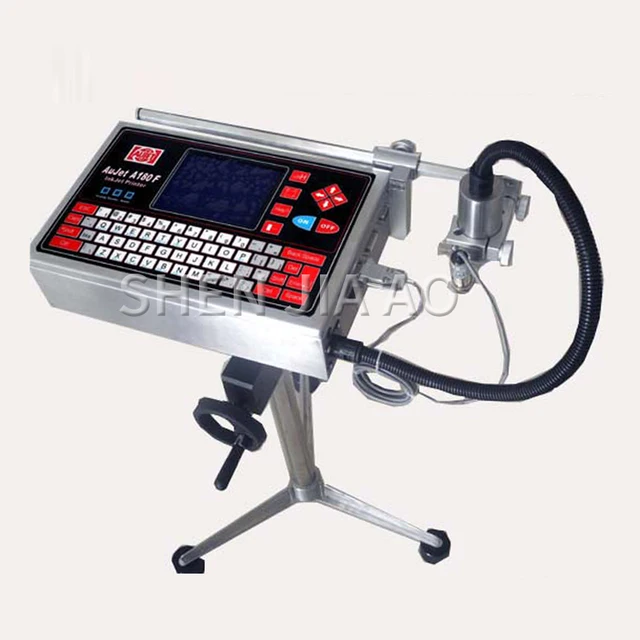 $US $1405.48  1PC A180F Inkjet Printer Online Inkjet Printer Carton Spray Code Cosmetics Production Date Coding M