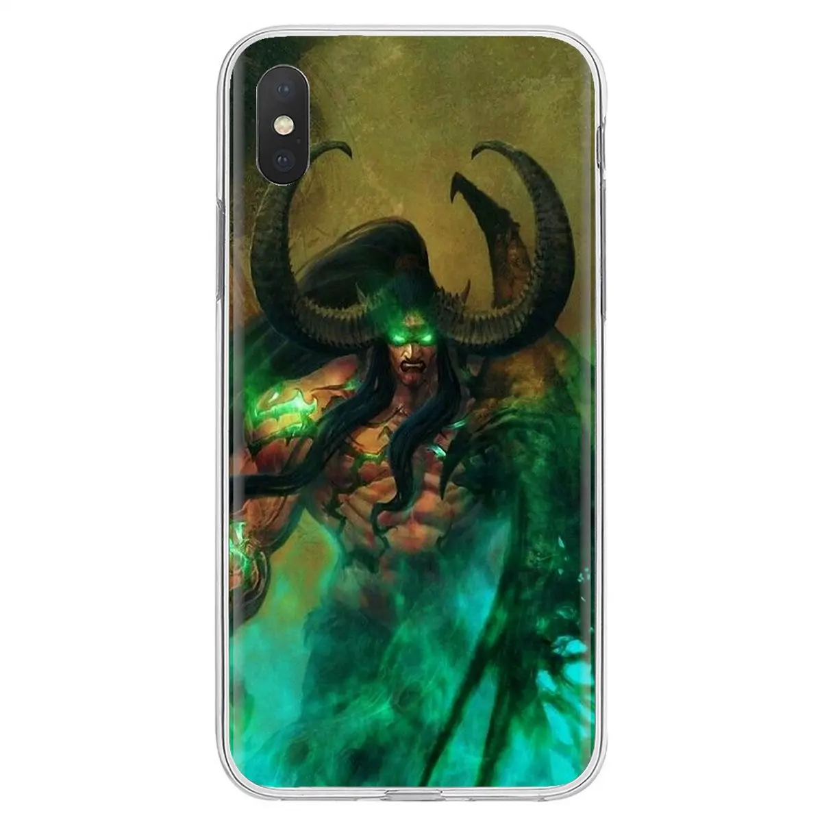 Силиконовый чехол Illidan World of Warcraft WoW Art для Samsung Galaxy Note 2 3 4 5 8 9 S2 S3 S4 S5 Mini S6 S7 Edge S8 S9