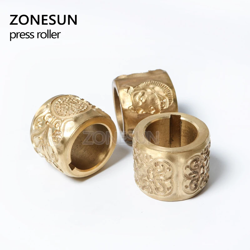 Leather Stamping Embossing Tool for Leather Bracelet Straps ZONESUN Embossing Stamping Machine