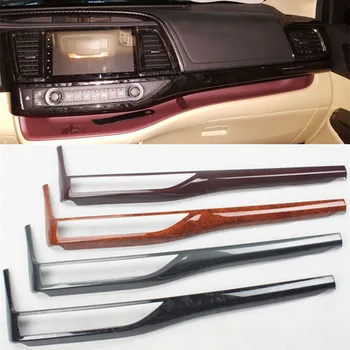 

Black Imitation Peach Wood Center Console Instrument Decorated Moulding For Toyota Highlander 2015 16 17 18 CAA278