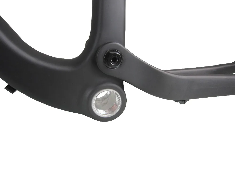 Carbonfan 27,5 er полная подвеска 3K карбоновая Mtb рама 2" BB30 карбоновая рама для горного велосипеда 27,5 er mtb велосипед
