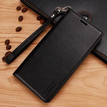 

For Samsung Galaxy S9 Plus Case Flip Wallet Case Leather Phone Cover for Galaxy S7 Edge Note 8 S8 Plus with Card Slot Hand Strap
