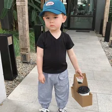 819 Вэньчжоу Место происхождения, осенняя одежда, стиль, западный стиль, универсальные брюки с одним карманом для мальчиков