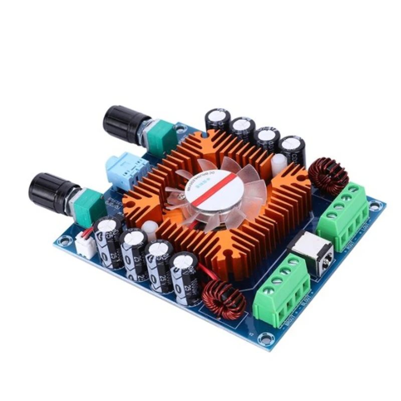 XH A372 TDA7850 Four Channel 50Wx4 HIFI Car Stereo o Amplifier Board Subwoofer Amplifier Bass AMP Home Theater
