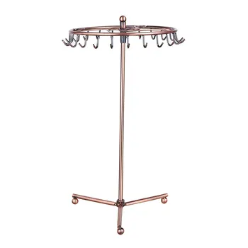 

Jewelry Tree Rotating Ring Display Holder Organizer Necklace Stand Rack Jewelry Display Stand Professional Tool Dropshipping