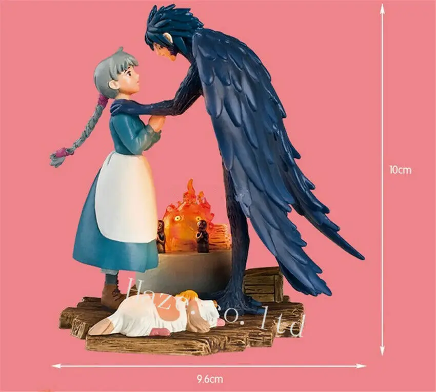 Аниме Howl's Moving замок Hauru ПВХ фигурка игрушка Новинка в коробке детские игрушки