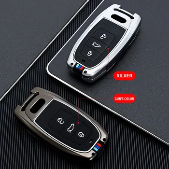 Custodia/cover per Chiave/telecomando Per Audi A1 A3 A4 A5 A6 A7 A8 Quattro Q3 Q5 Q7 2009 2010 2011 2012 2013 2014 2015 6 Custodia/cover per Chiave/telecomando Per Audi A1 A3 A4 A5 A6 A7 A8 Quattro Q3 Q5 Q7 2009 2010 2011 2012 2013 2014 2015 - Auto Smart Remote Chiave Copertura Fob Borsette Per Audi A1 A3 A4 A5 A6 A7