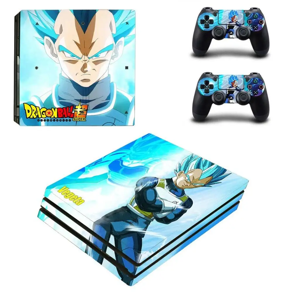 YSP4P-1023 Dragon Ball Super PS4 Pro Stickers Play station 4 Skin Sticker Decal Cover For PlayStation 4 PS4 Pro Console& Controller Skins - Цвет: YSP4P-1023
