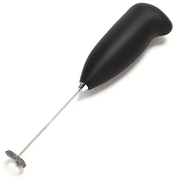 

2Pcs Electric Milk Frother Automatic Handheld Foam Coffee Maker Egg Beater Milk Cappuccino Frother Portable Kitchen Coffee Whisk