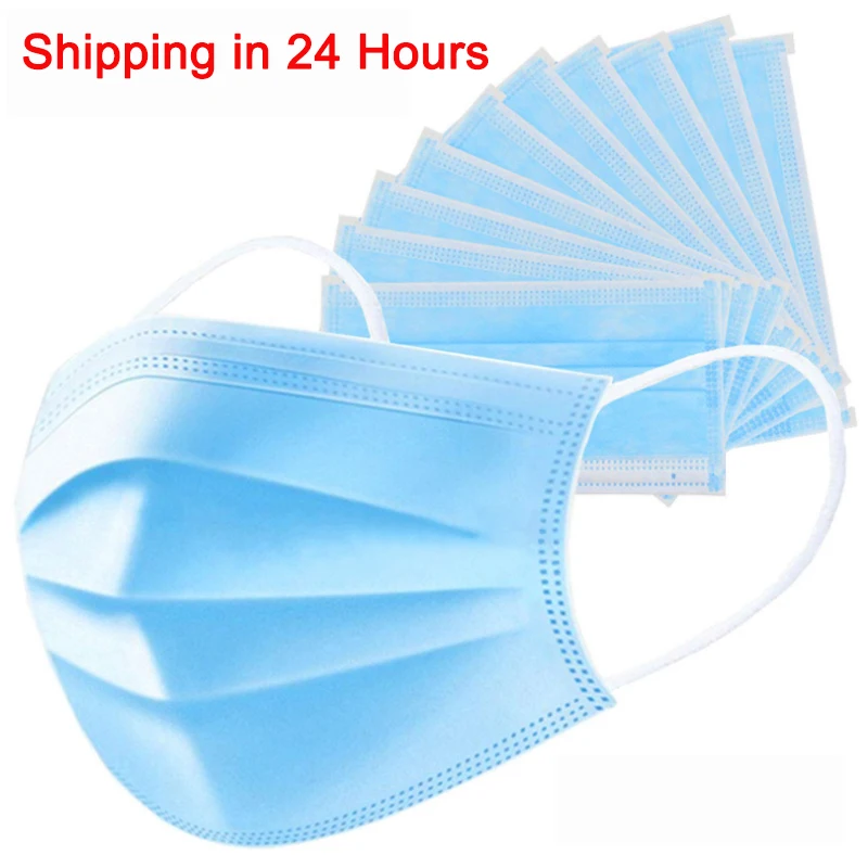 

Anti Haze Dustproof Mask PM2.5 Safety NonWoven Protective Face Masks Dust Facial Mouth Mask Health protection Anti-Fog PM2.5
