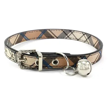 

, Luxury Design Pet Collar Cat Accessories for Chihuahua Teddy Pug Bulldog Puppy Accessories Classic Plaid Dog Cat Bow Tie