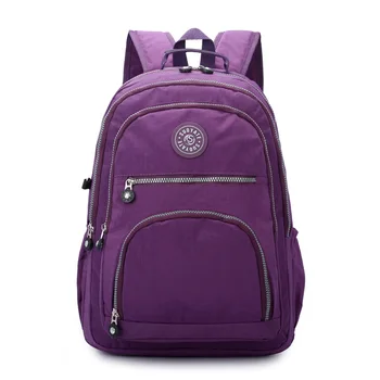 

Waterproof Laptop Backpack Women Fashion Backpack for girls Black school bag Female large Bag