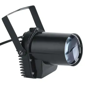 

LED Beam Spotlight Spin Stage Light Luminous Fantastic 3W 110-240V Christmas Decor DJ Bar Outdoor Landscape Pinspot Lights