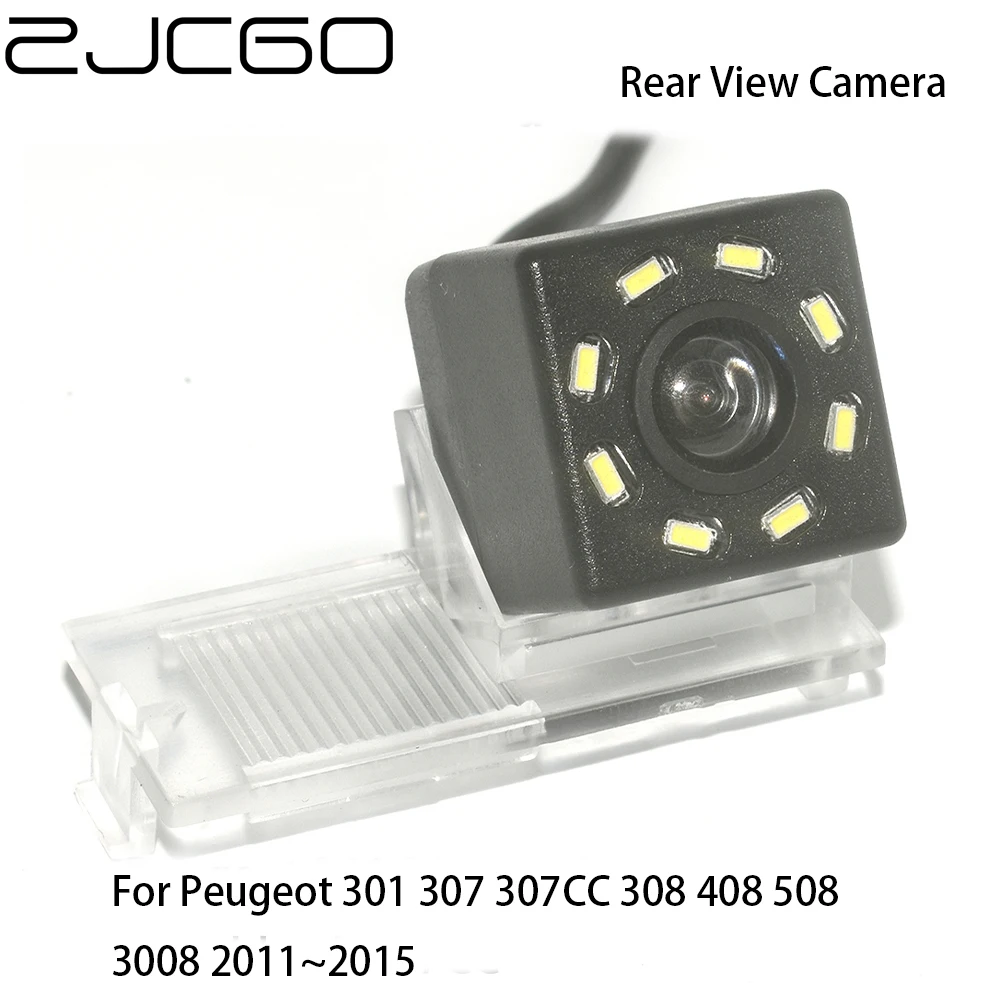 

ZJCGO HD CCD Car Rear View Reverse Back Up Parking Waterproof Camera For Peugeot 301 307 307CC 308 408 508 3008 2011~2015