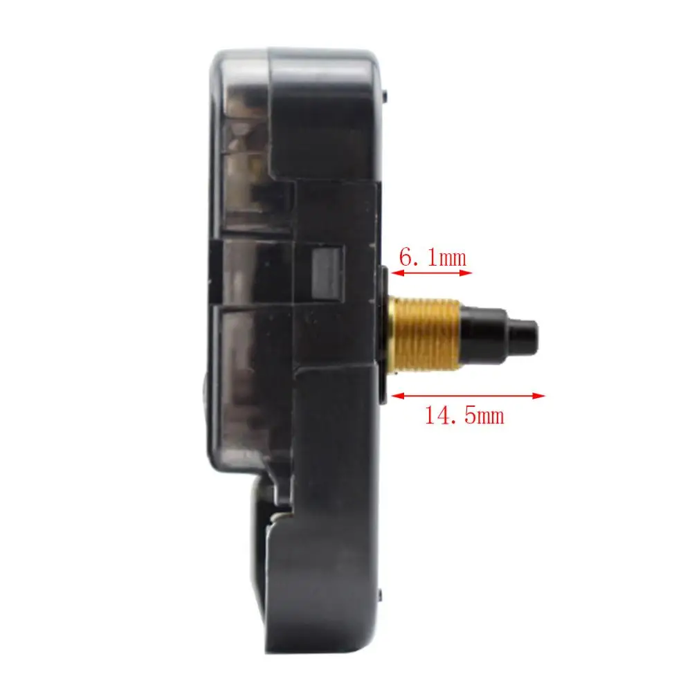14.5mm Thread Shaft 12888 кварцевый механизм для часов, сменный пластиковый механизм для часов, аксессуары для часов - Цвет: 14.5mm Thread Shaft