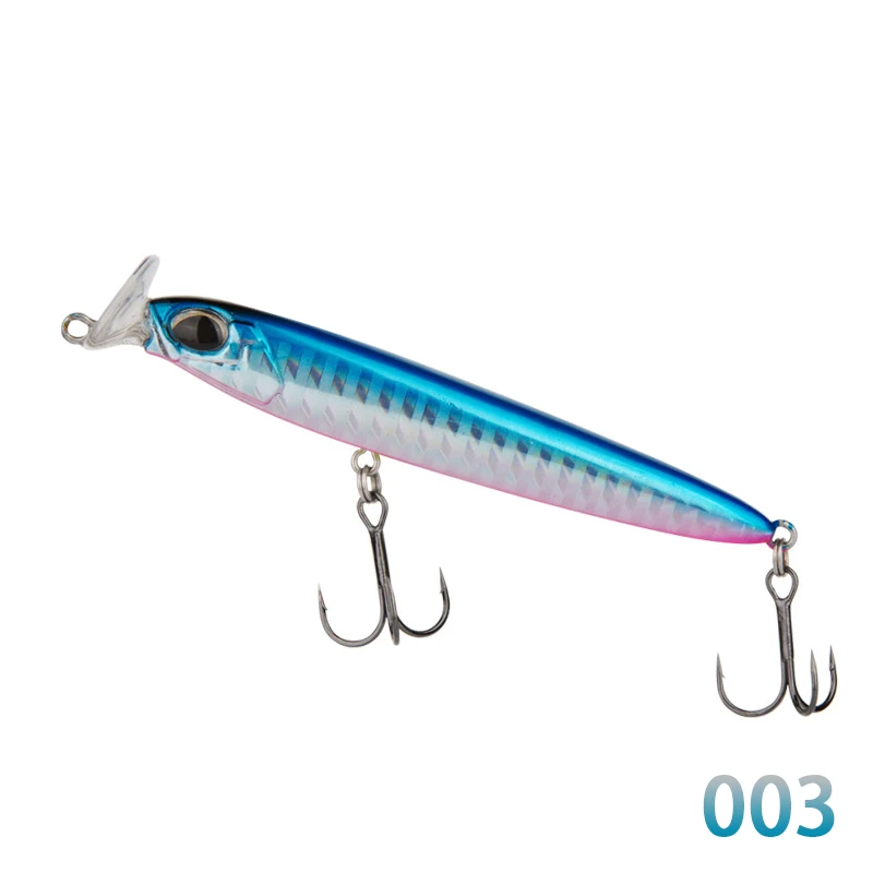 Ракета приманка гольян карандаш lures7.5cm13g 8.5cm17g/23 г тонущие наживки, искусственная наживка палочка приманки для рыбной ловли морских птиц bluefish bonito - Цвет: 003