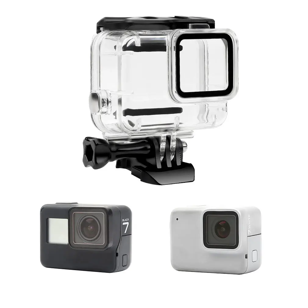 Для спортивной Камеры Gopro сумка водонепроницаемый защитный корпус Чехол Divingshell для Gopro Hero7 Высокое качество аксессуары дропшиппинг