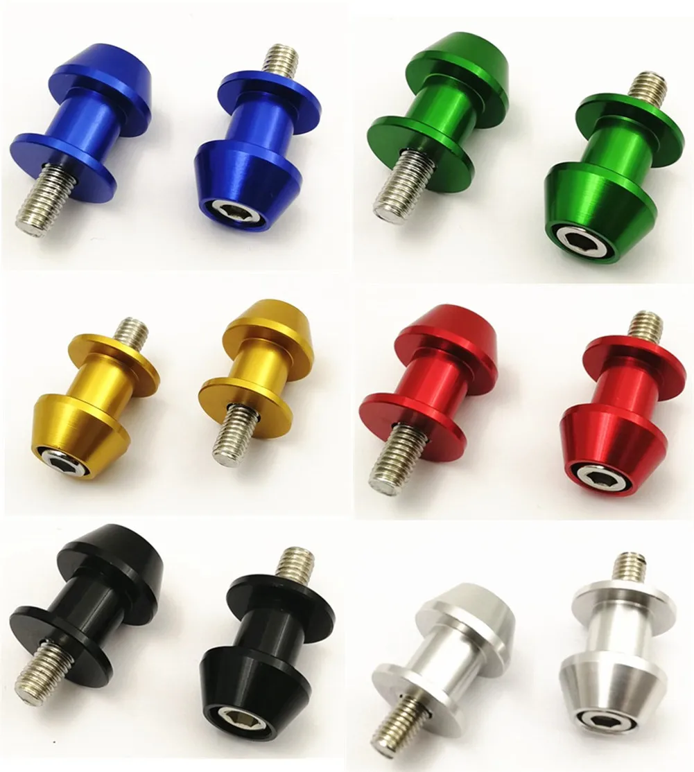 

8MM Swingarm Spools Slider Stands Bobbins Screw for Suzuki Bandit 1250S GSF1250S 2007 2008 2009 GSXR1000 2011 2012 2001 - 2009