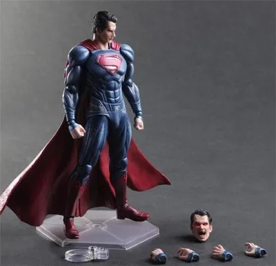 

Dawn of Justice Batman War Superman Play Arts Change PA Change Superman Garage Kit Movable Joint Model