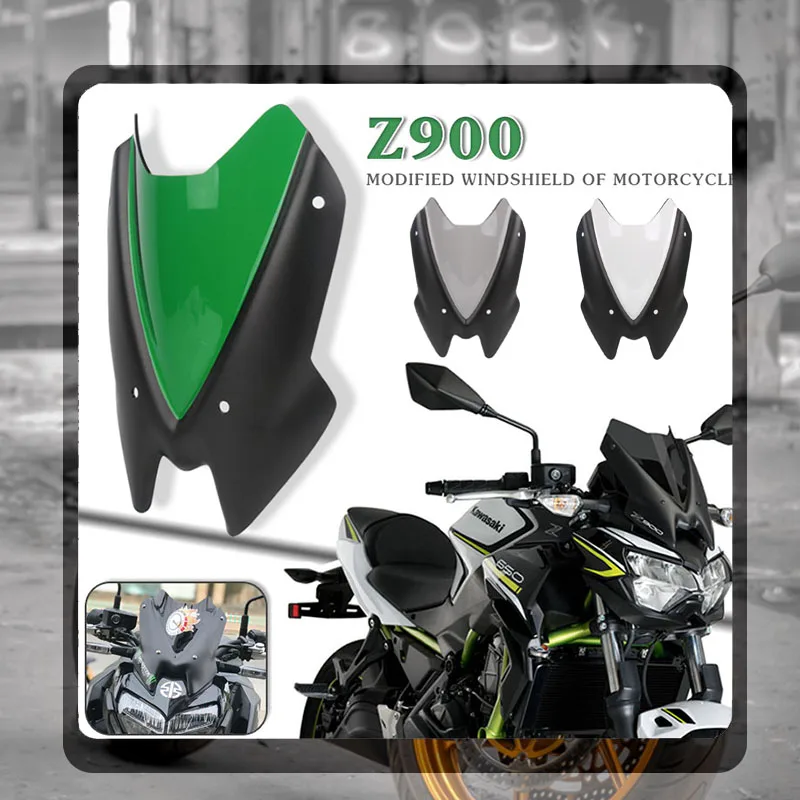 

Новинка для Z900 Z 900 2020 2021 2022 2023 аксессуары для мотоциклов перегородка для ветрового стекла ветровые дефлекторы