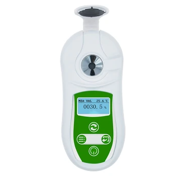 

Digital Brix Meter Handheld 0-32% Brix Sugar Refractive Index Refractometer Sugar Concentration High Precision Tester