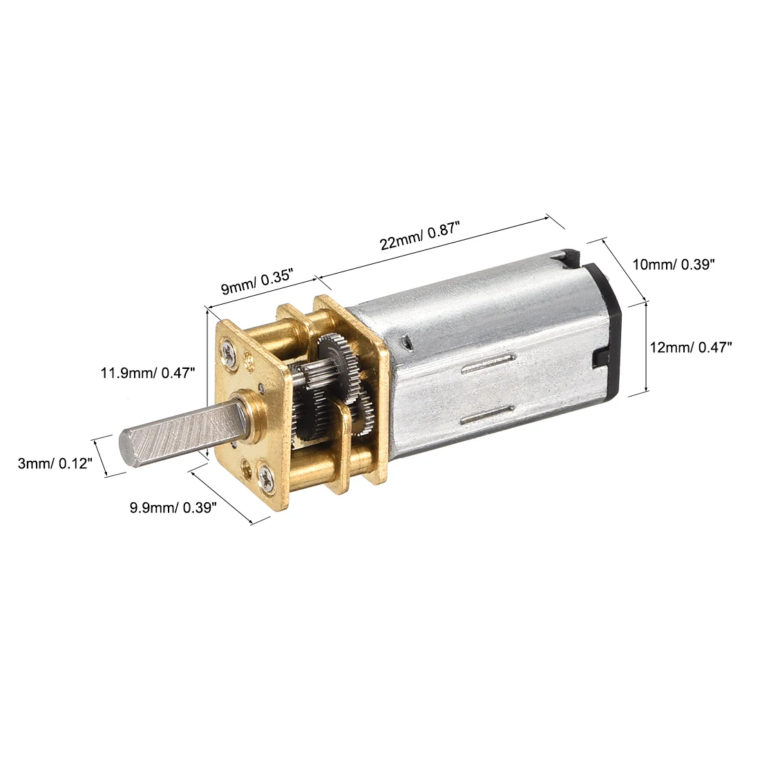 Uxcell микро Шестерни редуктор скорости для DC3/6/12 V 17-480 об/мин бесшумный редуктор большим крутящим моментом для DIY игрушки с мотором бытовой техники пульт ДУ для дистанционно управляемой машины лодки