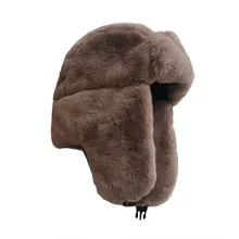 Тяжелая Зимняя меховая шапка Leifeng женская зимняя шапка Northeast Мужская зимняя езда на велосипеде наушники утолщенная ветрозащитная теплая шапка