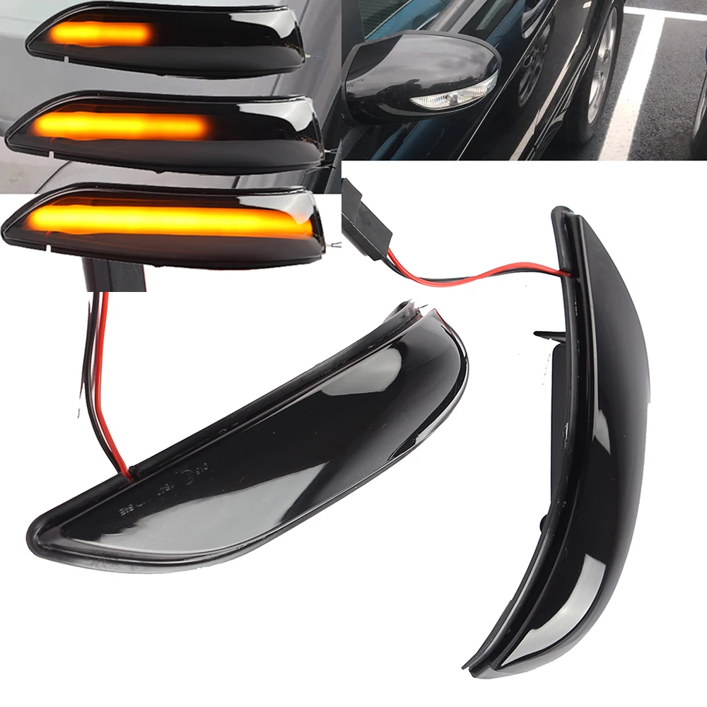 Scroll Dynamic Blinkers Turn For Mercedes Benz A B Class W169 W245 04-08 Signal Lamp Side Mirror lighting Led Car Bulb Facelift