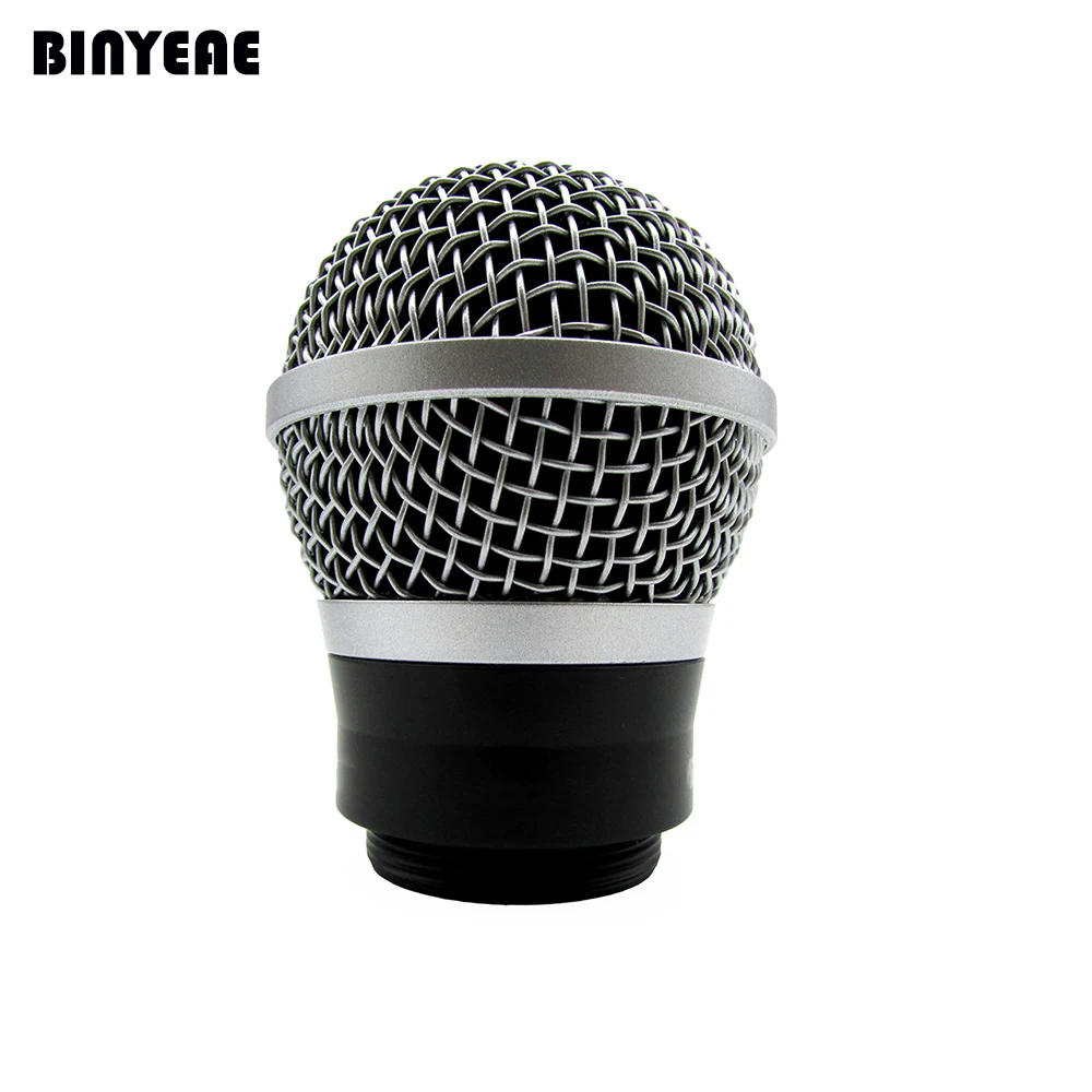 BINYEAE крышка набор для shure PGX2/PG58 беспроводной микрофонный картридж переключатель на решетке комплект Reparire - Цвет: Cartridge Head Set