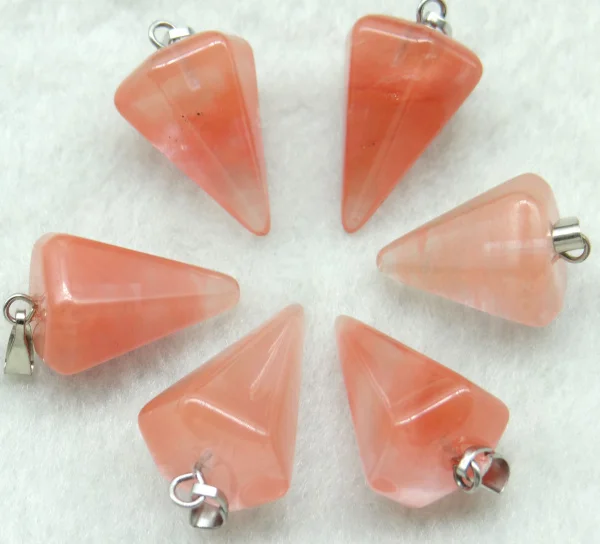 Natural Stone Turquoises Opal Quartz crystal tiger eye lapis charms Pendant For DIY jewelry making Necklace Accessories12pcs - Окраска металла: NO.22