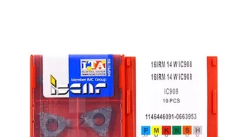

10PCS CARBIDE INSERT 16IRM 14W IC908