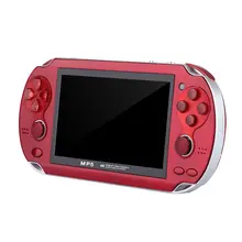 Мини игровая консоль для Playstation игра для psp машина двойной джойстик 4,3 дюймов экран 8G память видео камера MP4
