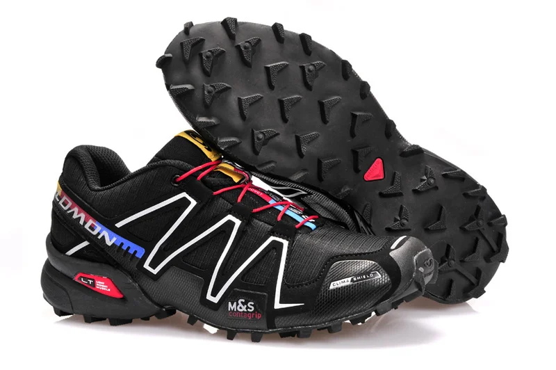 Salomon speed Cross 3 CS Профессиональный марафон дышащие кроссовки zapatillas deportivas Мужская Спортивная обувь - Цвет: 1