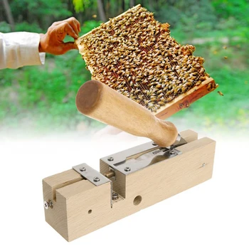 

Beekeeping Equipment Combs Borer Holes Machine Drilling Practical Perforator For Bee Wooden Beehive Frame Eyelet Puncher new