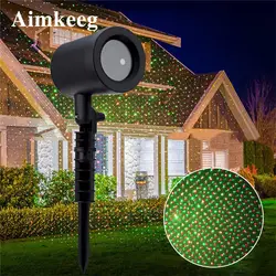 Aimkeeg открытый Рождественский лазерный проектор водонепроницаемый Небесный Звездный прожектор для сцены душевые ландшафтное освещение