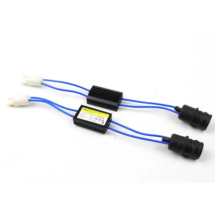 

OCB Load Resistor Car LED Decoder T10 12V 2Pcs Car Lights NO Error Canbus Cable Warning Canceller Decoder