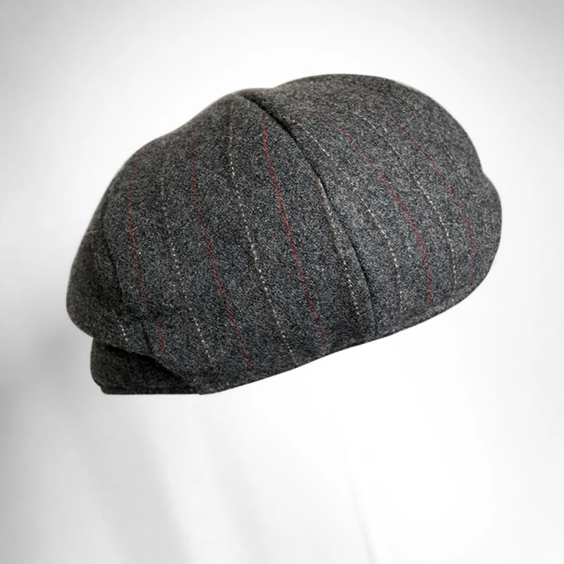 Casquette, шерстяные кепки Newsboy для мужчин, серые, в елочку, плоские шапки, для женщин, кофейного цвета, британские художники, шапка, осенне-зимние шапки и шапки BLM202