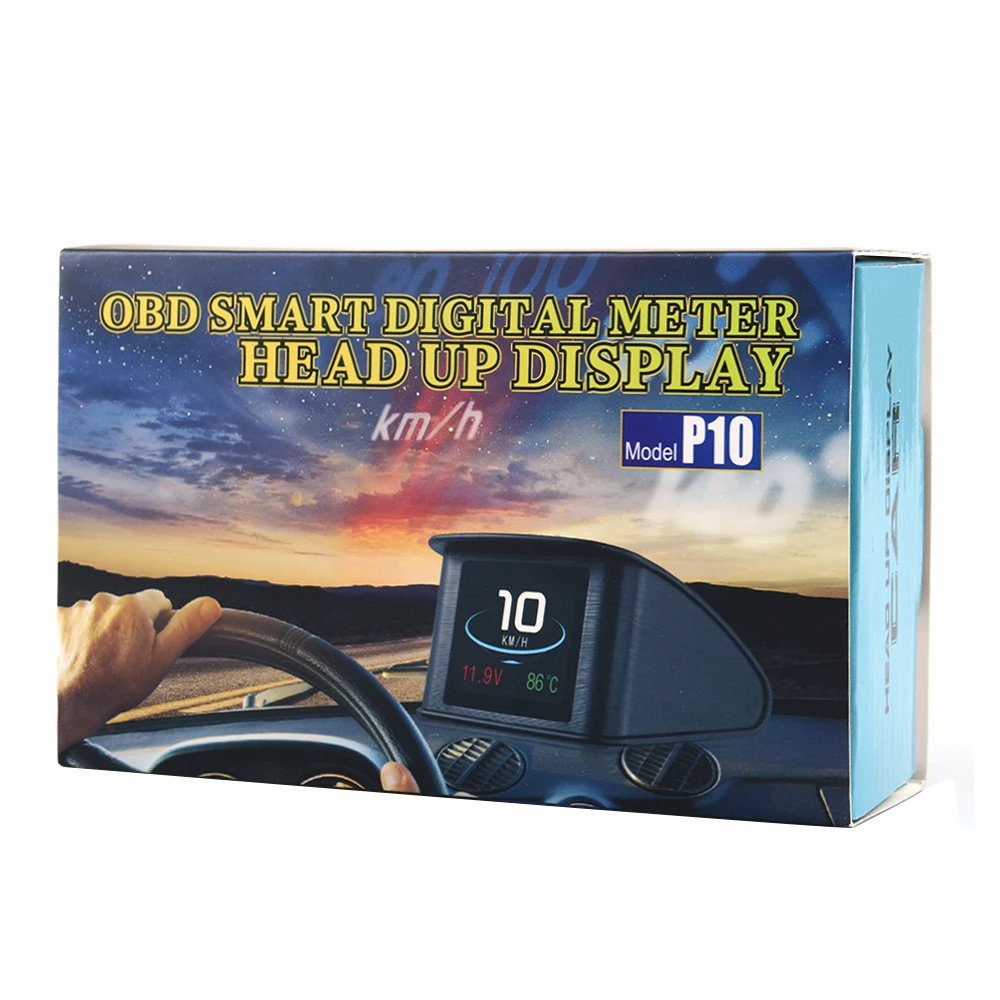 VSTM Hud GPS OBD Компьютер Автомобильный проектор скорости цифровой датчик дисплей