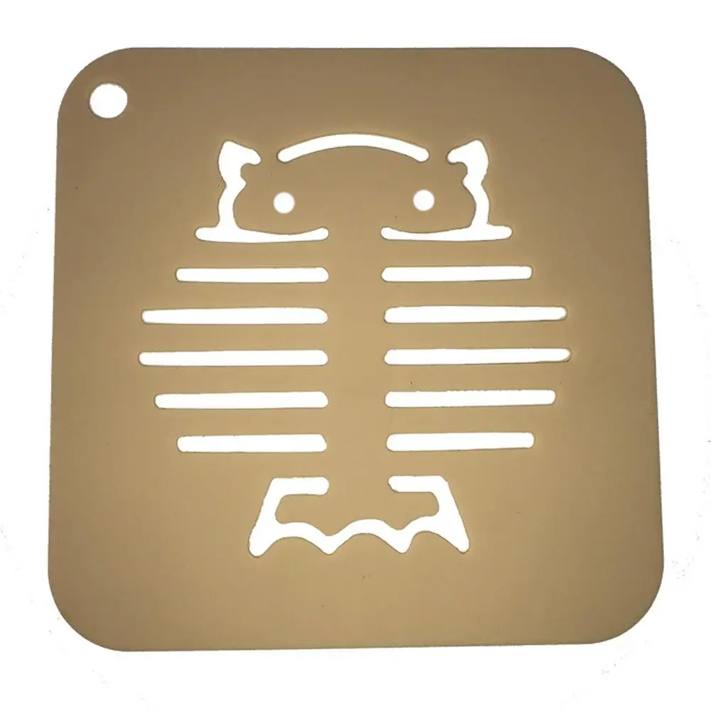 1Pc Silicone Cup Mat Colorful Jelly Cat Shape And Fish Pattern Coaster Creative Non-slip Insulation Pad Coaster Kitchen Gadget - Цвет: Yellow