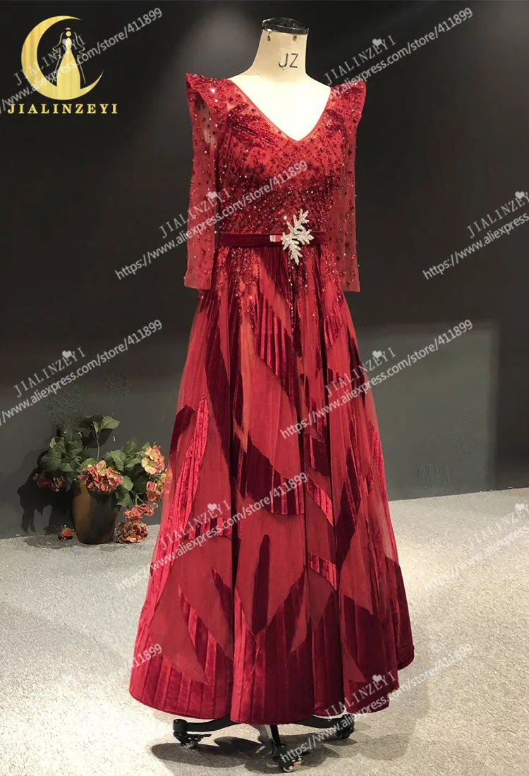 crystal design 2018 sleeveless deep v neck full embellishment princess ball  gown a line wedding dress v back royal train (taffi) mv | Wedding Inspirasi