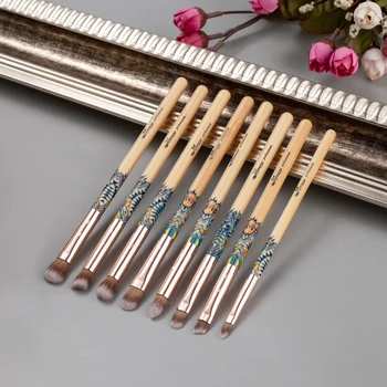 

Anmor 12/8PCS Makeup Brushes Powder Foundation Blush Eye Shadow Concealer Eyeshadow Set Make Up Brush Tools Cosmetics Bag
