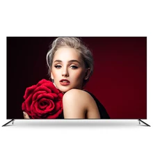 Universal led versão global grande tamanho tela 4k tv wi-fi led 65 75 Polegada smart tv