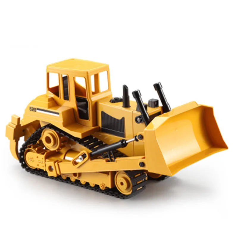 New large size excavator High Simulation 2.4G Remote Control Truck With Triangle crawler bulldozer Truck Vehicle  sound lights 2